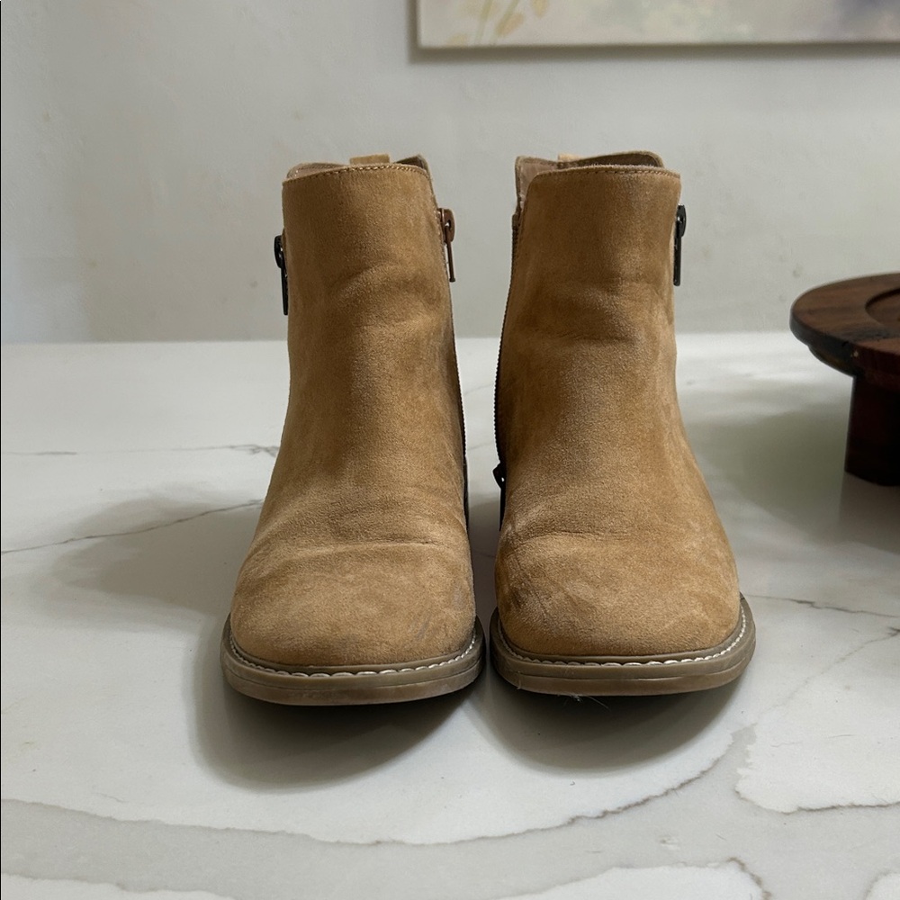Universal Thread Light Brown Ankle Booties - image 3